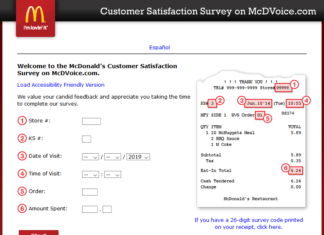 McDVoice Survey – Sign In to www.mcdvoice.com for McDonald’s Customer Satisfaction Survey www.mcdvoice.com For McDonald’s Customer Satisfaction Survey