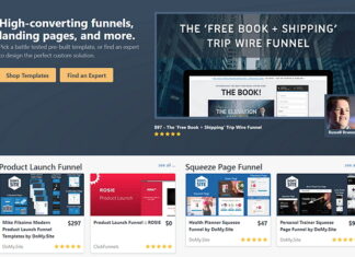 Affiliate program for Clickfunnels templates