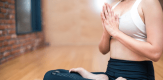 Girl Doing Yoga