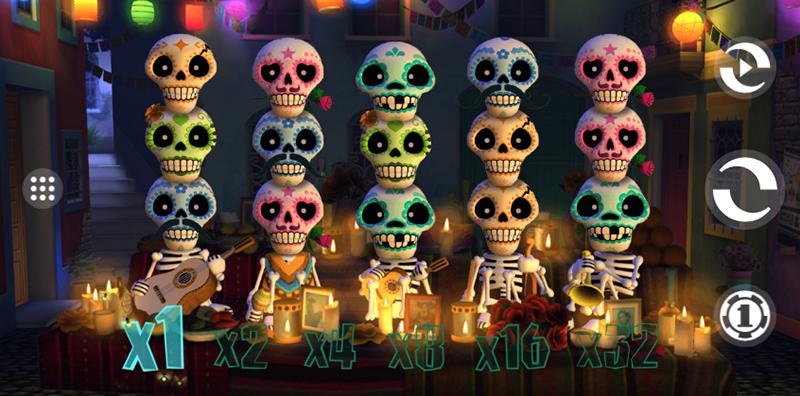 Esqueleto Explosivo slot