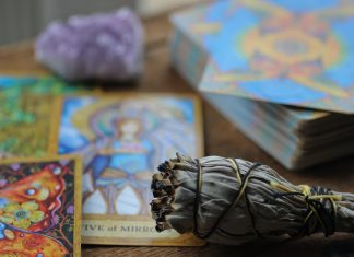 Phone psychic readings – a new coping mechanism for coronavirus lockdown? gray cloth torch