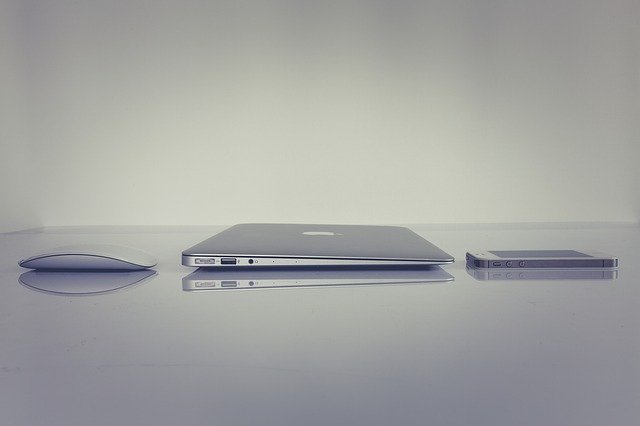 office, macbook, iphone