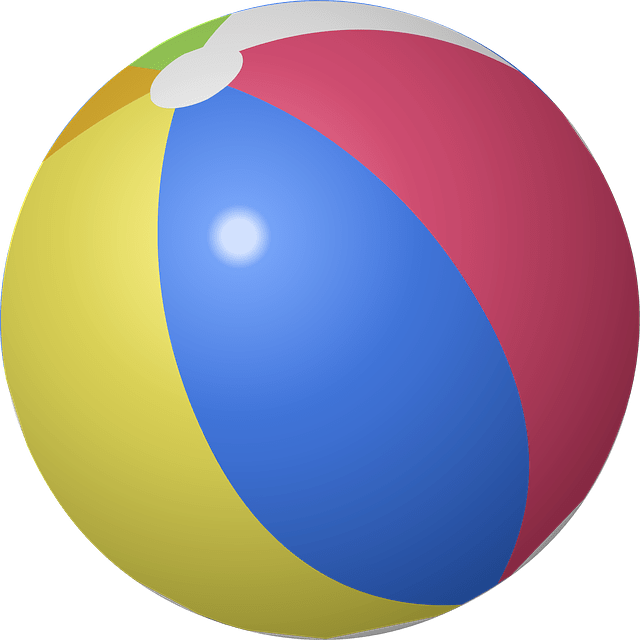 beach ball, ball, inflatable