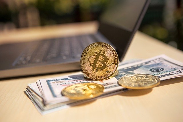 money, euro, bitcoin