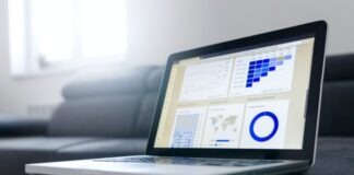 turned on black and grey laptop computer