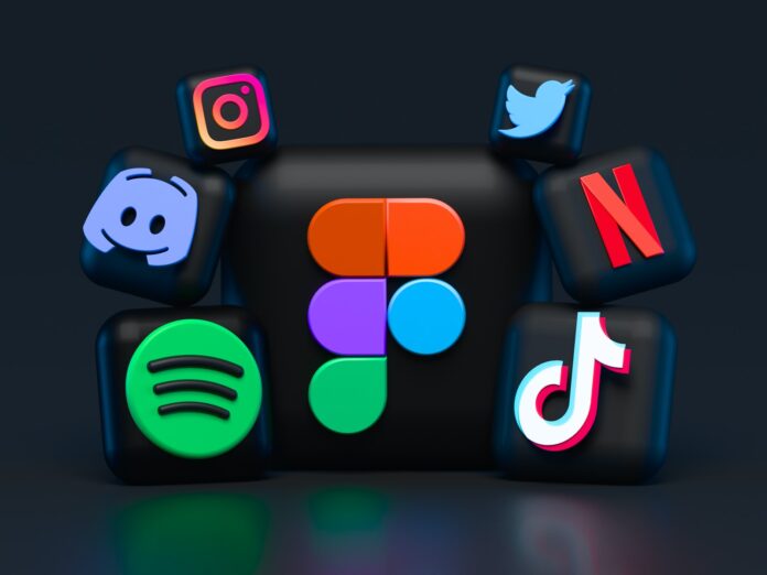 Photo by Alexander Shatov blue red and green letters illustration