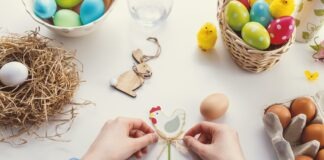 easter wooden ornaments