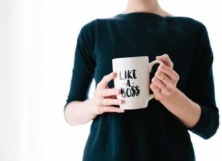 Stress Management Techniques: A Guide for the Working Mom woman holding white mug while standing