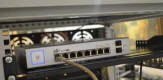 white ethernet switch
