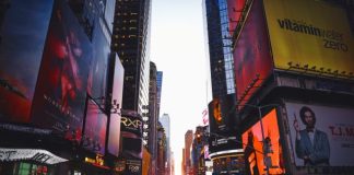 Time Square, New York during daytime