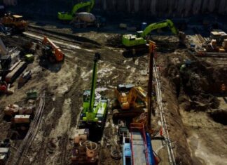 Excavation Insurance: Why Is It Important? aerial photo of construction vehicles