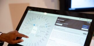 Lenovo monitor displaying texts