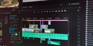 flat screen TV turn on inside room