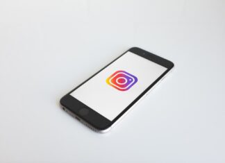 7 Tips to get more instagram comments on post. Instagram logo in space gray iPhone 6
