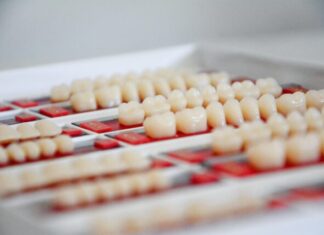 What To Know About  Dental Crowns in Turkey  white and red round food on white ceramic plate