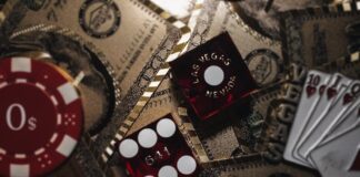 red and gold round ornament