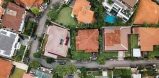 aerial view of city during daytime