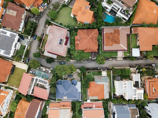 Photo by CHUTTERSNAP aerial view of city during daytime