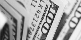 closeup photo of 100 US dollar banknotes