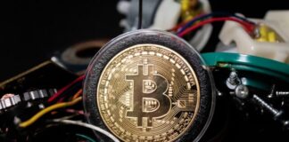 gold and black round ornament