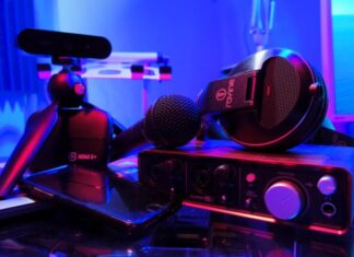 How to Live Stream Audio Online black and gray audio mixer