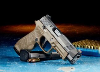 Top 5 Benefits of Using Red Dot Sights black and silver semi automatic pistol