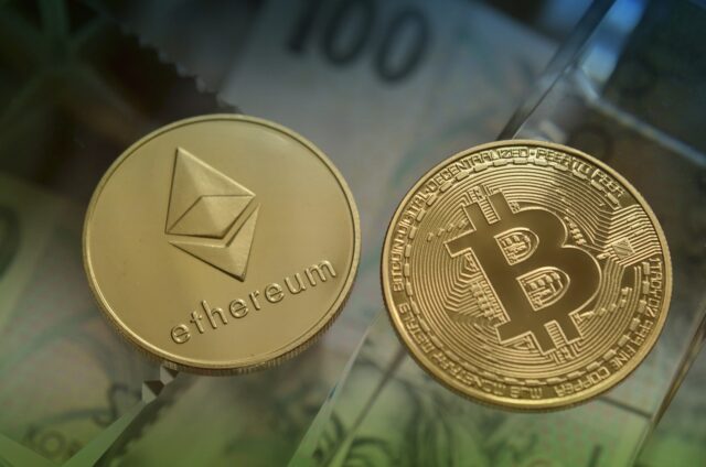 Photo by vjkombajn ethereum, bitcoin, cryptocurrency