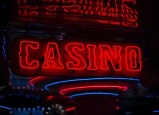 How to find and use a Stake promo code for CSGO in 2023 red Casino neon sign turned on