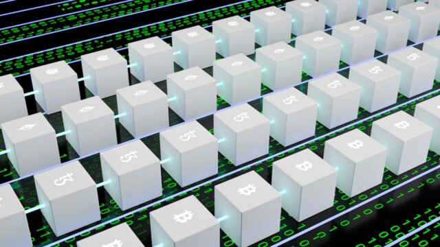 Photo by Shubham Dhage a large array of white cubes with numbers and symbols on them