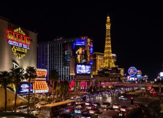 Are online casinos worth it? las vegas, united states of america, night