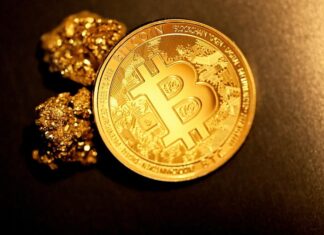 Gold vs. Bitcoin: Which one is the better choice? gold round coin on black textile