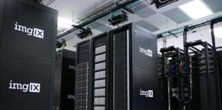 img IX mining rig inside white and gray room