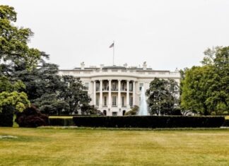 2009 P William Henry Harrison Dollar Value Checker architectural photography of white house