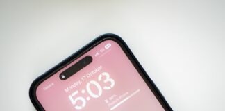 a pink cell phone