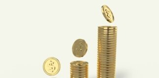 a group of coins