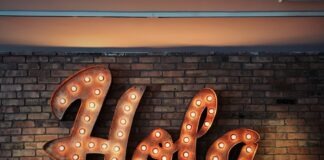 Hola LED signage