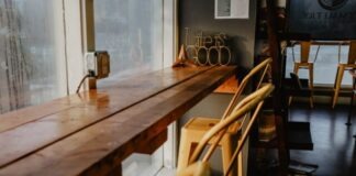 brown wooden dining set