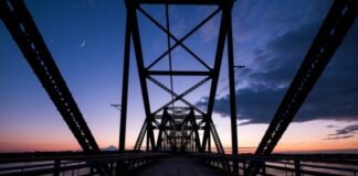 photo of suspension bridge