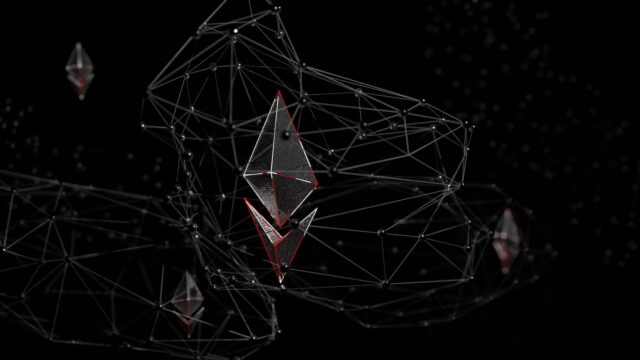 Photo by Shubham Dhage a computer generated image of a red diamond