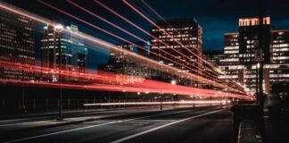 long exposure photography of road and cars