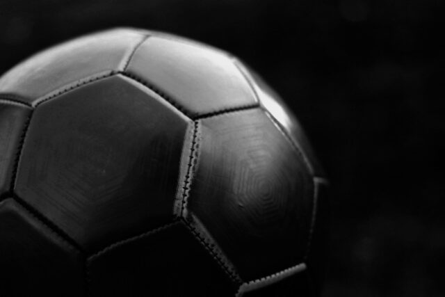 Photo by Joshua Hoehne black and white soccer ball