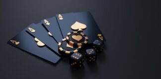 Un primer plano de un tablero de juego
