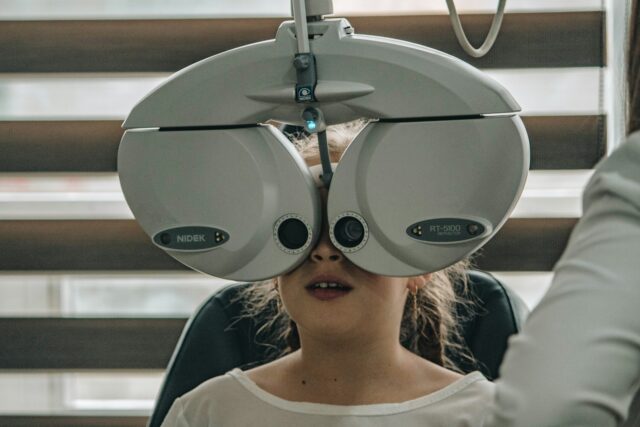 Photo by nrd white eye testing machine