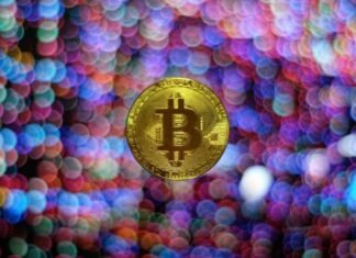 The Expert’s Guide to Bitcoin Security Best Practices round gold-colored Bitcoin illustration
