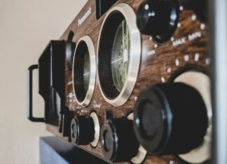Navigating the Legal Landscape of Online Radio Broadcasting brown and black wooden vinyl record player