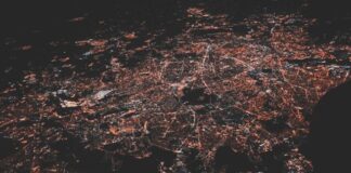 A map shows how networks are key features of a telecom management.