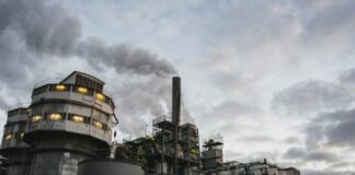 white and brown factory during day