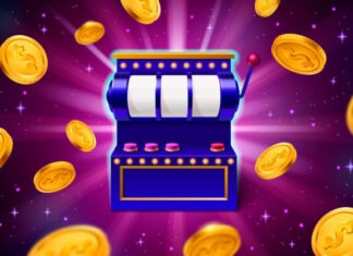 Get to Know Interesting Facts About The Popularity of Slot Online Casino slot gamble game with handle to raffle. Empty lottery banner of ui spin 3d wheel design. Luck chance with gold coin to display. Random las vegas fortune gambling reel for betting background