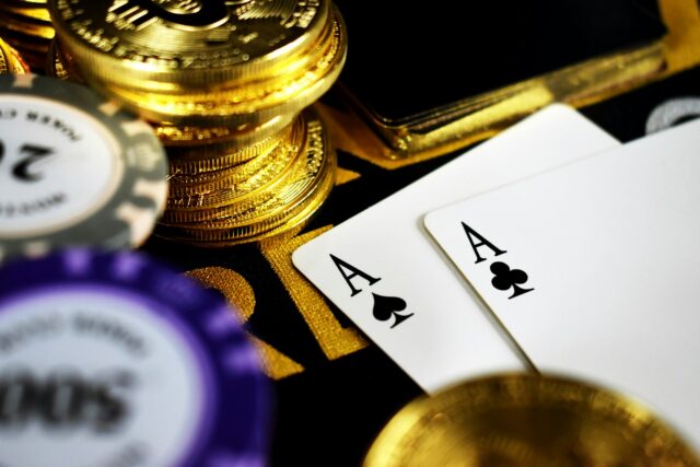 Photo by Clifford Photography two ace of clubs and spades