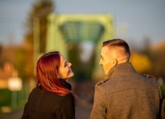 VictoriaHearts Review: How This Dating Platform Stays Safe & Transparent man and woman standing side by side during daytime